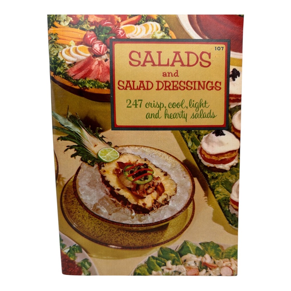 1957 Culinary Arts Institute Salads and Salad Dressings Cookbook 247 Salads - Picture 1 of 3